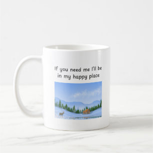 Happy Place Cabin Coffee Mug