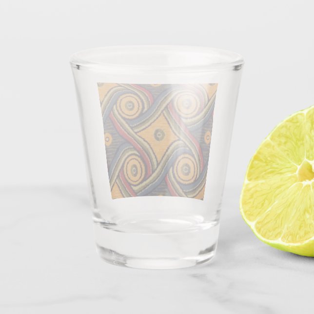 Happy Place Carpet Shot Glass (Back)