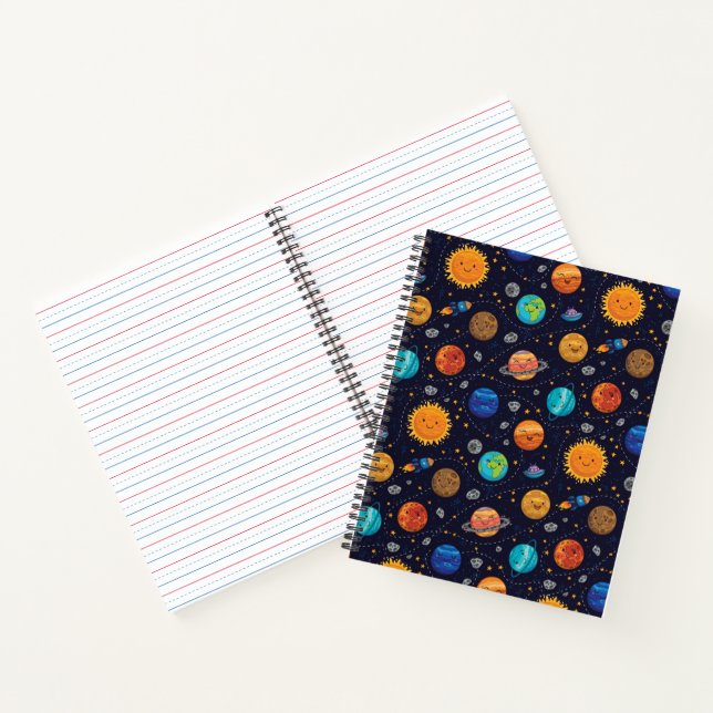 Happy Planets Notebook (Inside)