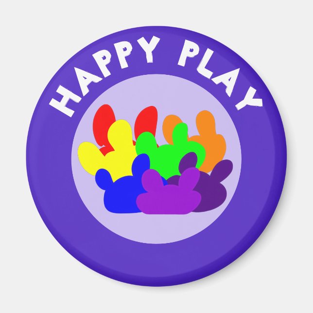 HAPPY PLAY MAGNET (Front)