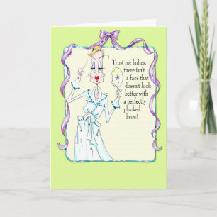 Happy Plucking Birthday Card