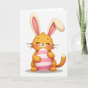 Happy Plush Friend Egg Card