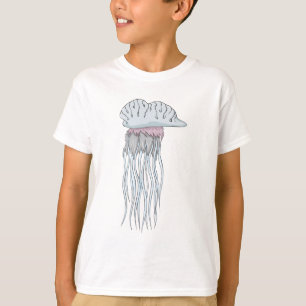 Happy Portuguese Man Of War Marine Invertebrate T-Shirt