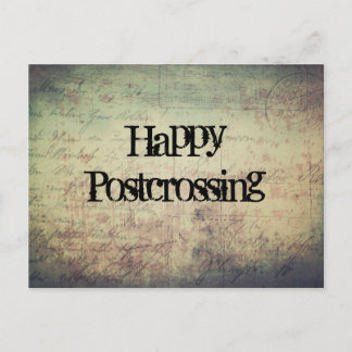 Happy Postcrossing Postcard