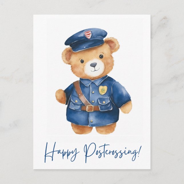 Happy Postcrossing Postcard (Front)