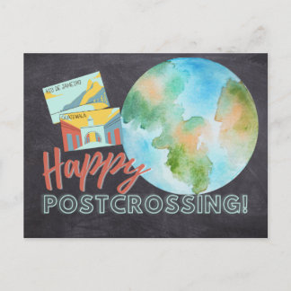 Happy Postcrossing Postcard