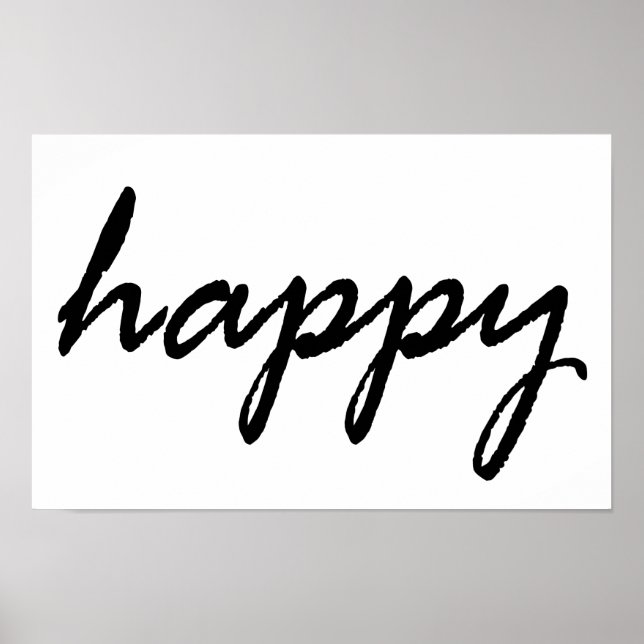 Happy Poster (Front)
