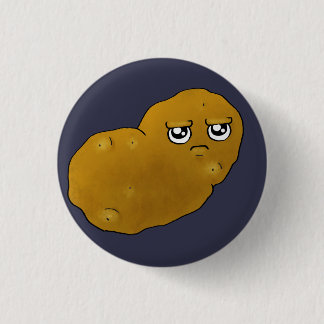 Happy Potato 1 Inch Round Button