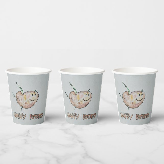 Happy Potato Paper cup (Multi)