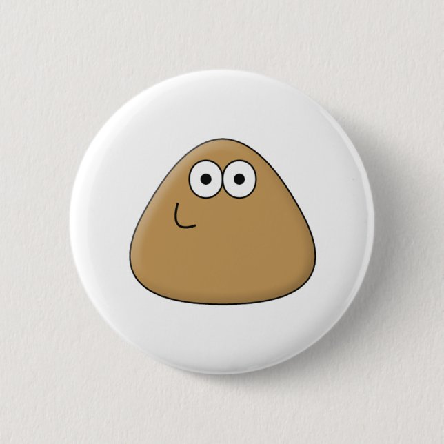 Happy Pou - Button (Front)