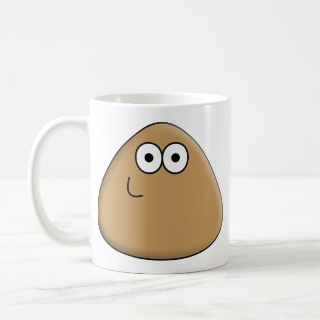 Happy Pou - Mug de café (Gauche)