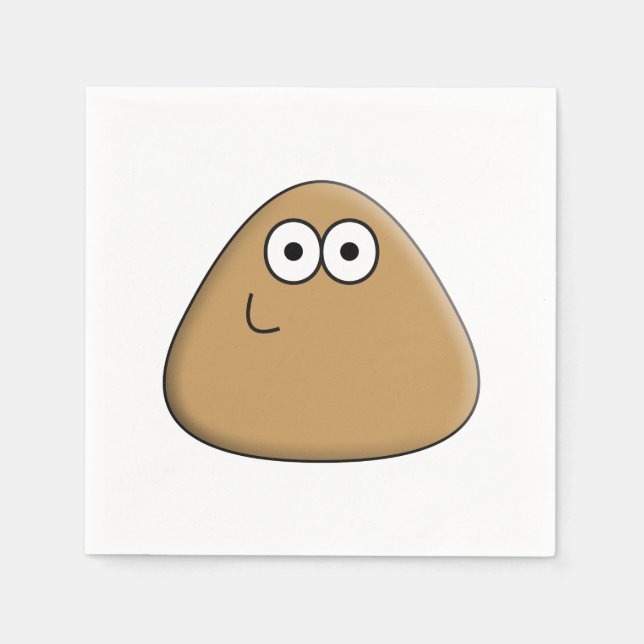 Happy Pou - Napkin (Front)