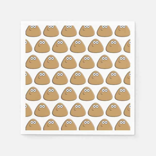 Happy Pou - Napkin (Front)