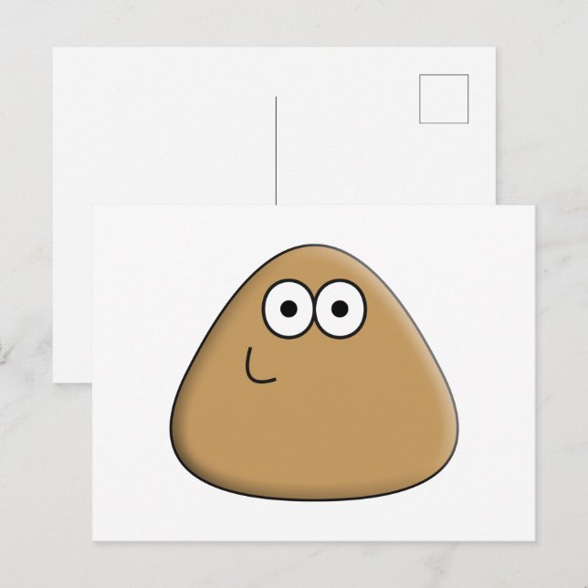 Happy Pou - Postcard (Front/Back)