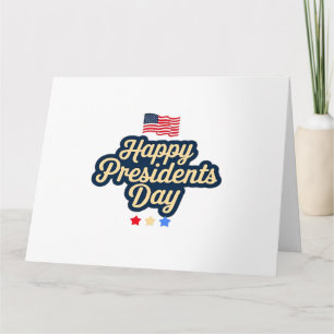 Happy Presidents Day Classic Card