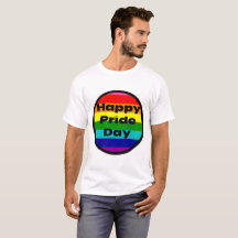 Happy Pride Day Rainbow LGBTQ Celebration