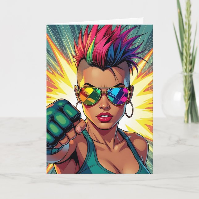 Happy Pride! Lgbtqia+ Month Card (Front)