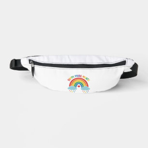 Happy Pride Month Rainbow Vintage Engraving Design Fanny Pack