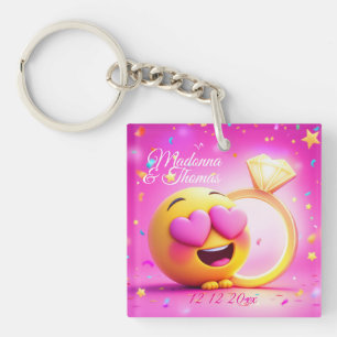 Happy Proposal Keychain
