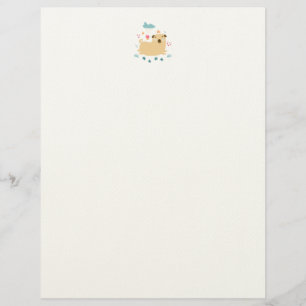 Happy Puggy Letterhead