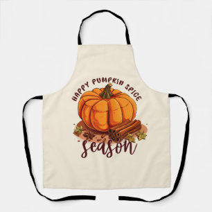 Happy Pumpkin Spice Season Apron