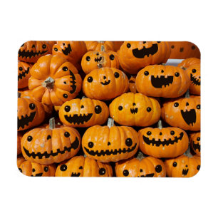Happy Pumpkins Halloween Fall Season Magnet