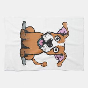 Happy Pup Parade Kitchen Towel