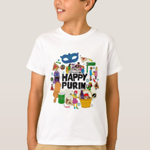 Happy Purim Kids T-Shirt