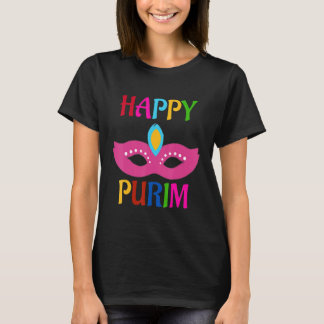 Happy Purim Mask  T-Shirt