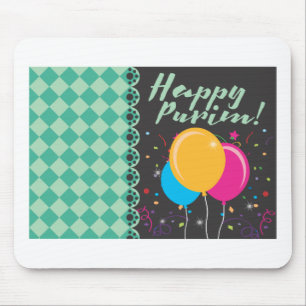happy purim mouse pad