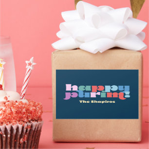 Happy Purim Sameach label for mishloach manot