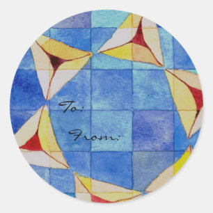 Happy Purim To/From Label