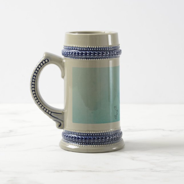 Happy queen  beer stein (Left)