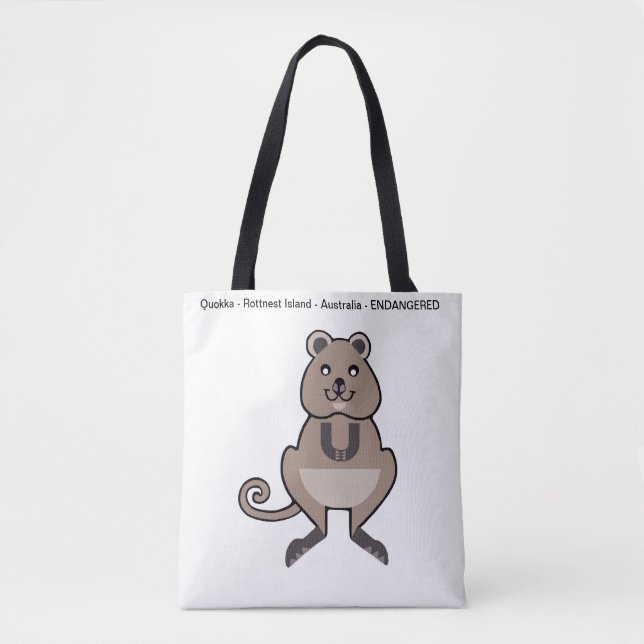 Happy QUOKKA - Australia - Nature - Tote Bag (Front)