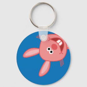 HAPPY RABBIT KEYCHAIN