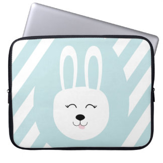 Happy rabbit laptop sleeve