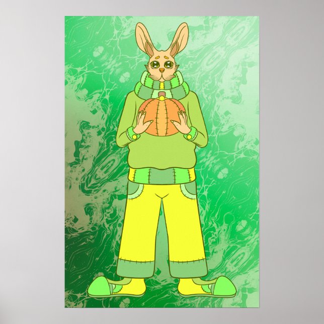 Happy Rabbit Poster (Front)