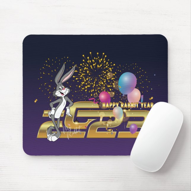 Happy Rabbit Year 2023 | Mouse Pad (With Mouse)
