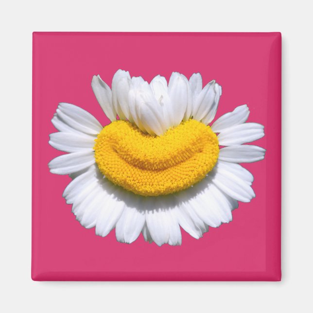 Happy Radiant Chamomile Smile  Magnet (Front)