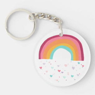 Happy Rainbow Magic Keychain