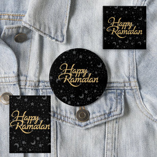 happy Ramadan 1 Inch Round Button