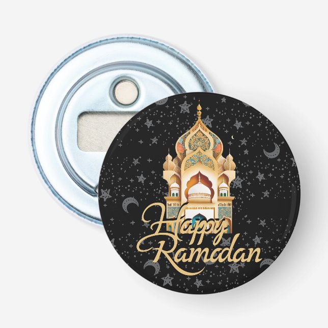 happy Ramadan Bottle Opener (Front)