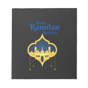 Happy Ramadan Kareem 2022    Notepad