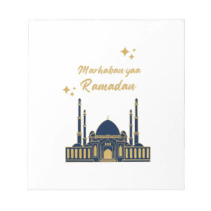 Happy Ramadan Kareem -Eid Mubarak Quotes Notepad