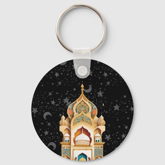 happy Ramadan Keychain (Back)