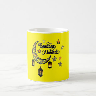 Happy Ramadan Mubarak Kareem Crescent lantern  Coffee Mug