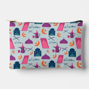 Happy Ramadan Pattern Accessory Pouch