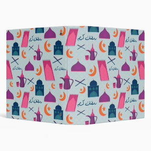 Happy Ramadan Pattern Binder