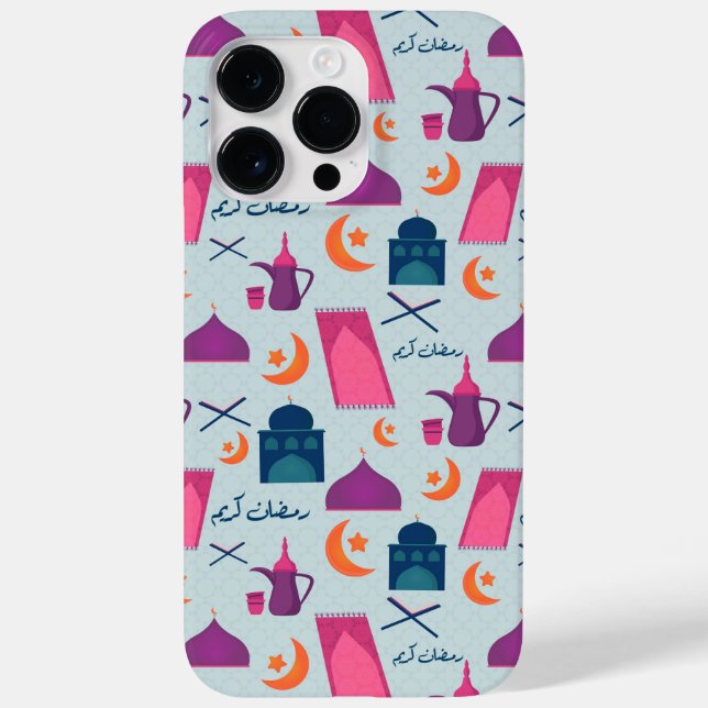 Happy Ramadan Pattern Case-Mate iPhone Case (Back)