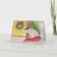 Happy Rat Christmas Card